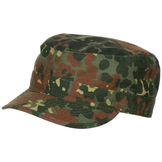 MFHU BDU Feldmütze aus Ripstop Flecktarn