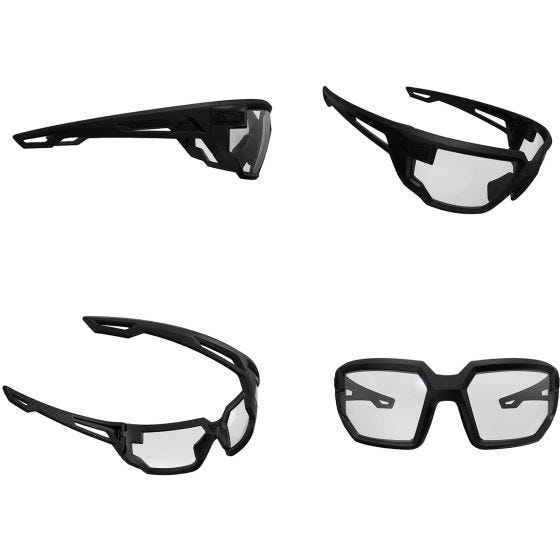 Mechanix Wear Vision Type-X F Brille - Klare Linse Schwarzer Rahmen