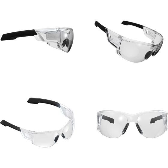 Mechanix Wear Vision Type-N S Brille - Klare Linse Klarer Rahmen