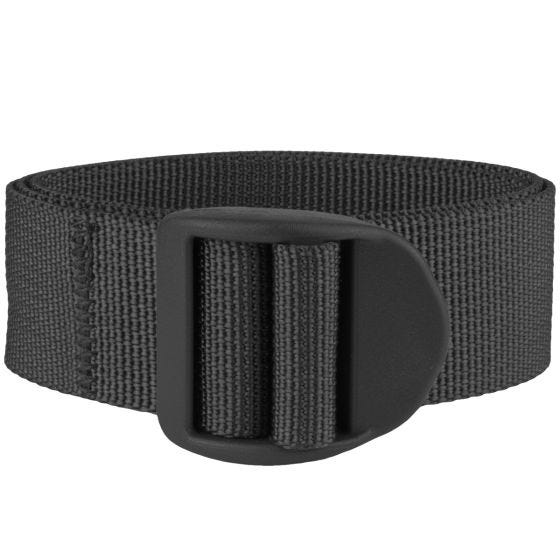 Mil-Tec 25mm Gurtriemen mit Schnalle 120 cm lang Schwarz