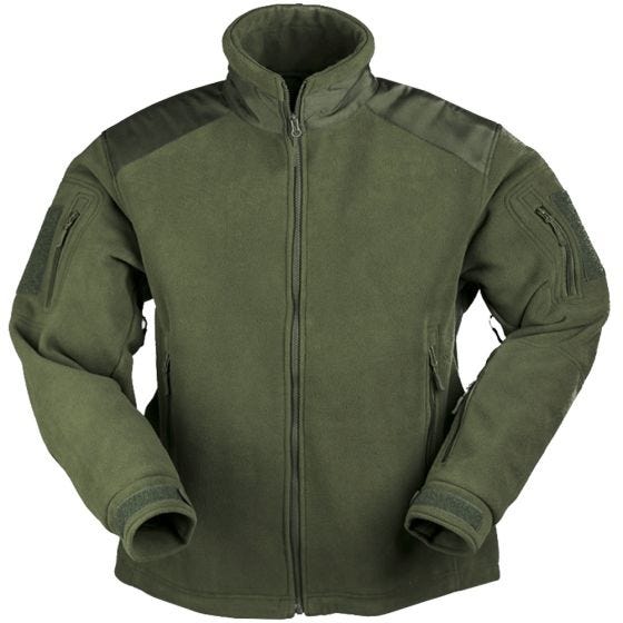 Mil-Tec Delta Fleece-Jacke Oliv