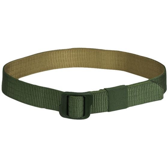 Mil-Tec 38mm Doppelseitiger Dienstgürtel Oliv/Coyote