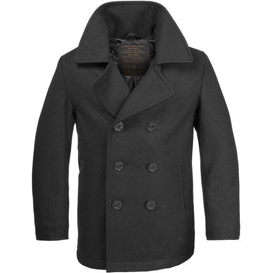 Mil-Tec US Navy Cabanjacke Schwarz