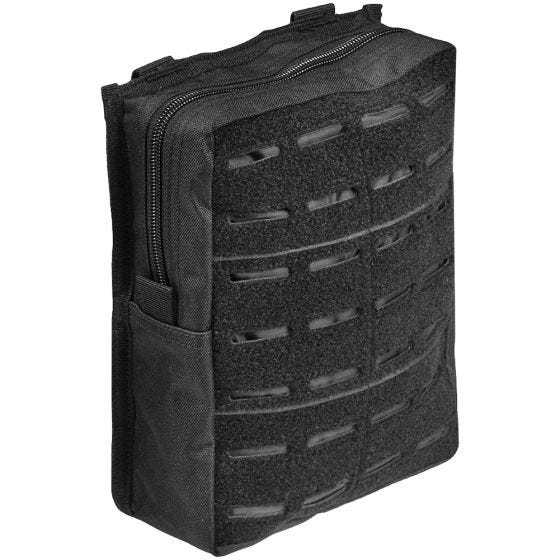 Mil-Tec Lasergeschnittene Tasche für Gürtel Groß Schwarz