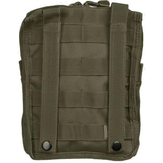Mil-Tec Große MOLLE-Tasche für Gürtel Olivgrün