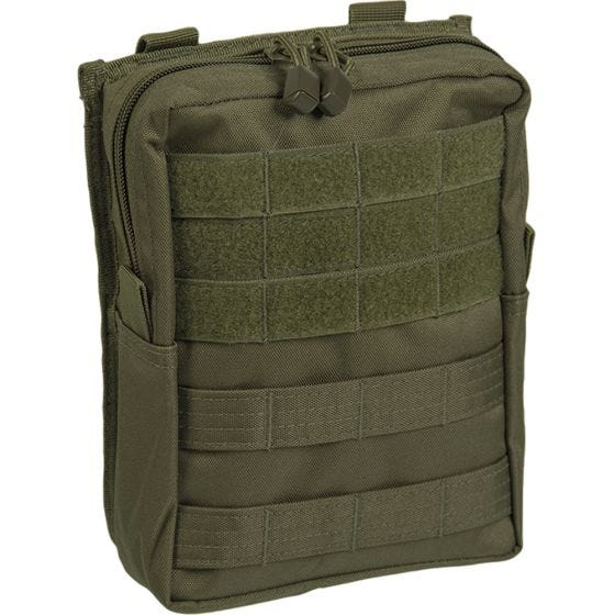 Mil-Tec Große MOLLE-Tasche für Gürtel Olivgrün