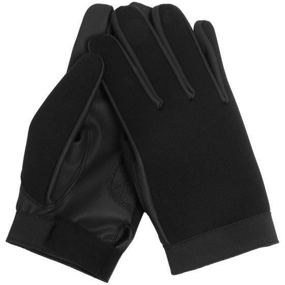 Mil-Tec Long Handschuhe Neopren - Schwarz