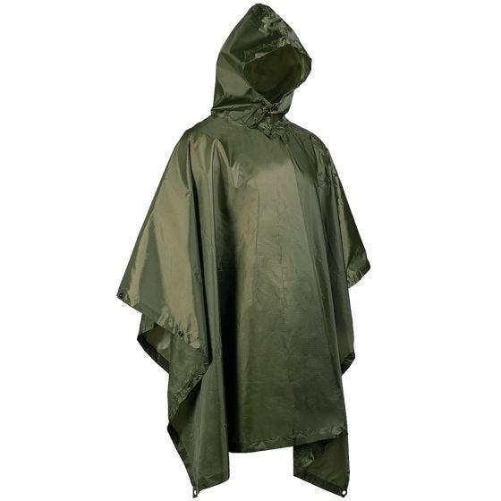 Mil-Tec Wasserdichter Poncho - Olivgrün