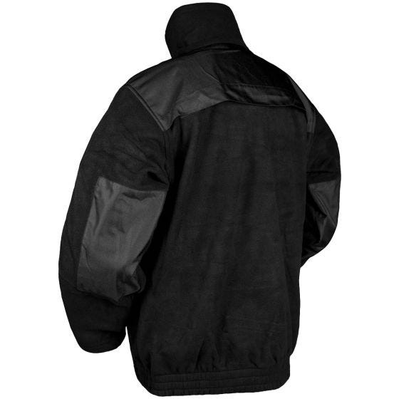 Mil-Tec Security Fleecejacke - Schwarz
