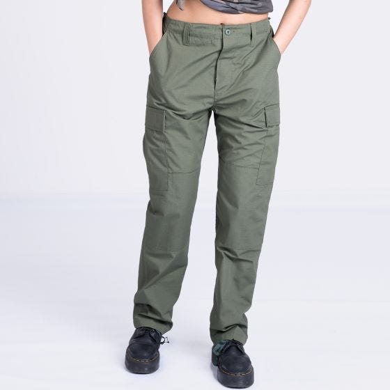 MFH Hose Ripstop für Damen - Olivgrün