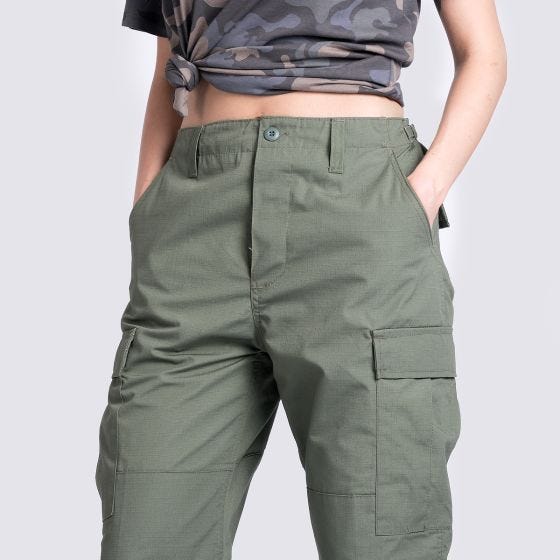 MFH Hose Ripstop für Damen - Olivgrün