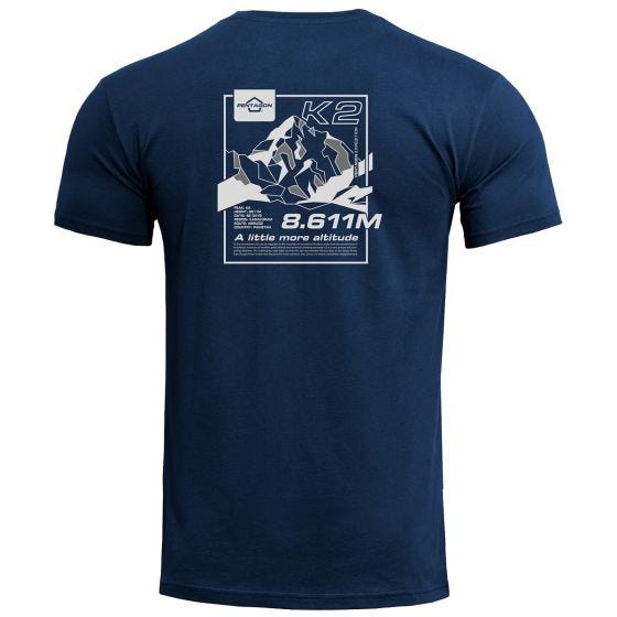 Pentagon Ageron K2 Mountain T-Shirt - Midnight Blue