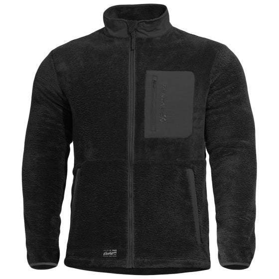 Pentagon Grizzly Sweater mit durchgehendem Reißverschluss - Schwarz