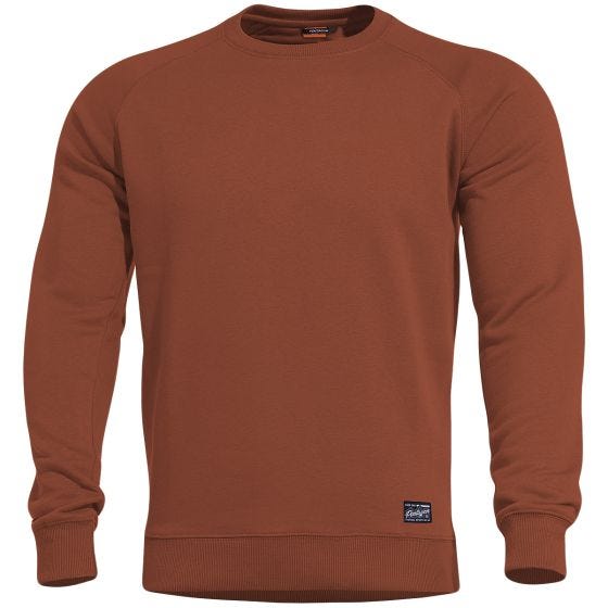 Pentagon Hawk Sweater Blank Maroon Rouge