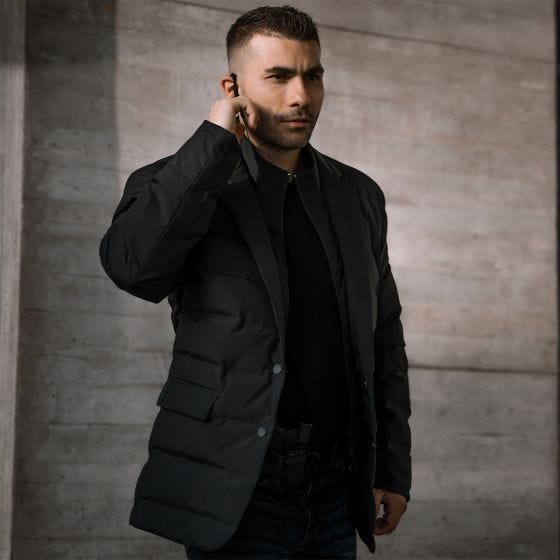 Pentagon Alpha Down Blazer Jacke - Schwarz