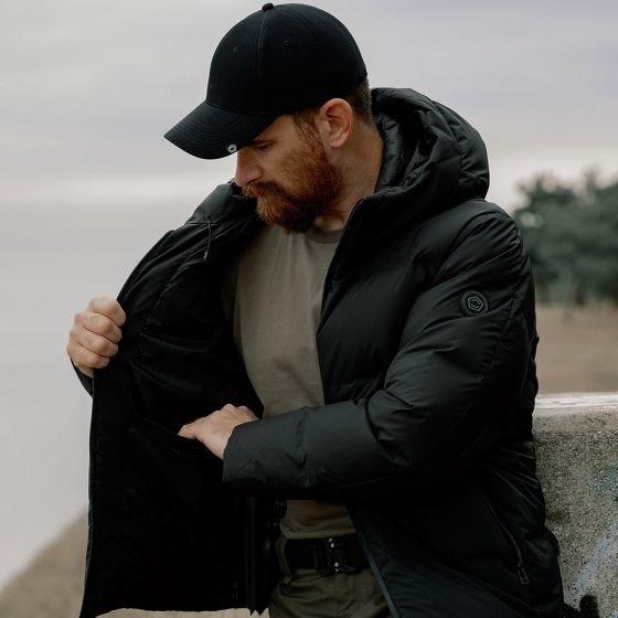 Pentagon Omega Down Jacke - Schwarz