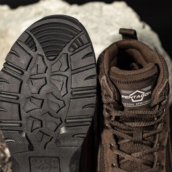 Pentagon Scorpion V2 Stiefel Nubuk - Terra Brown