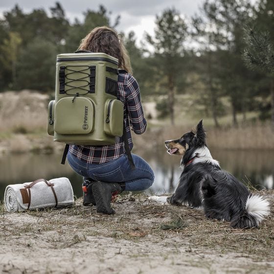Petromax Kühler Rucksack 27 L - Sand