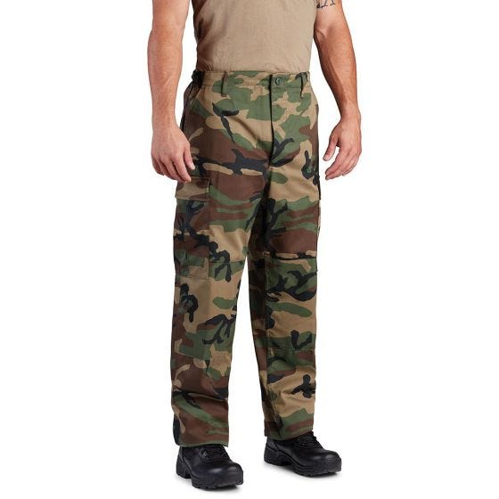 Propper BDU Hose mit Knopfleiste - Woodland
