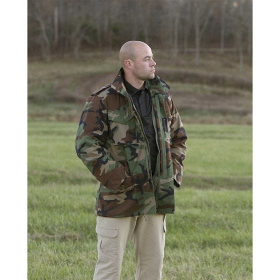 Propper M65-Feldjacke mit Futter Woodland