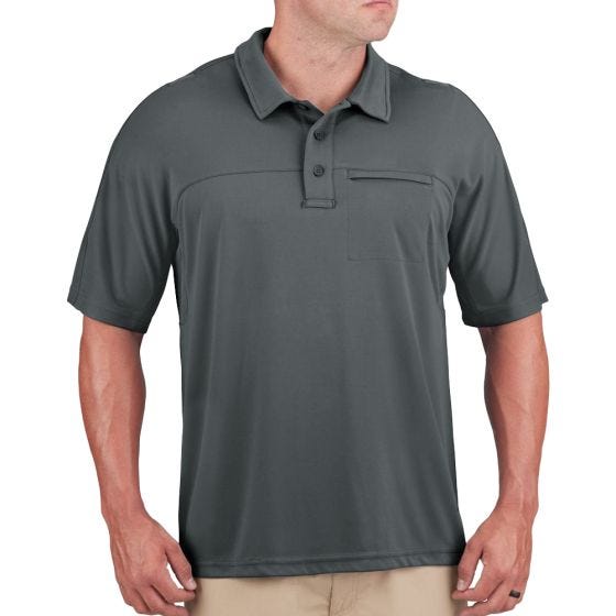 Propper HLX Herren-Polo-Shirt kurzärmelig Charcoal