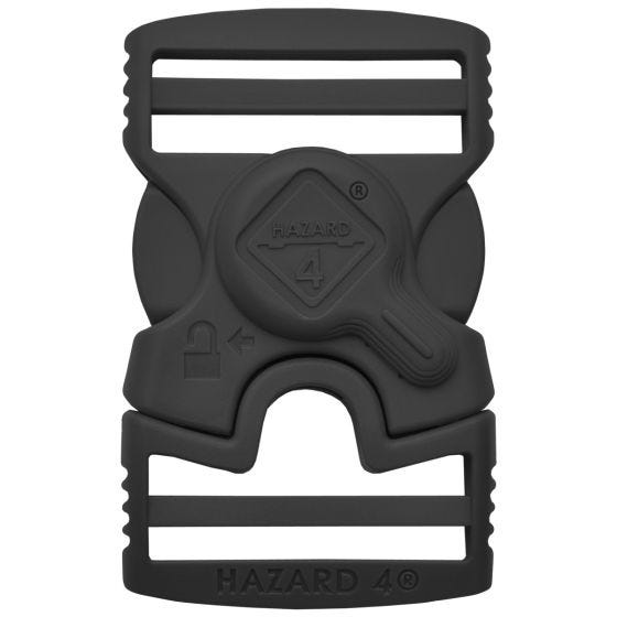 Hazard 4 Roto-Locking-Schnalle mit seitlicher Entriegelung - Schwarz