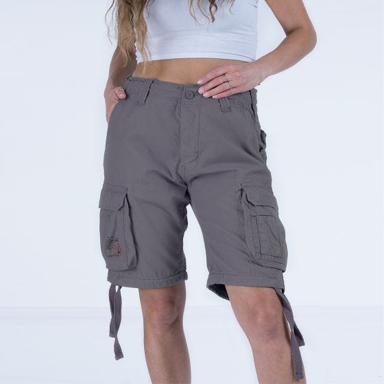 Surplus Airborne Vintage Shorts Damen - Anthrazit