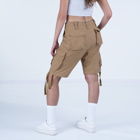 Surplus Airborne Vintage Shorts Damen - Verwaschenes Beige