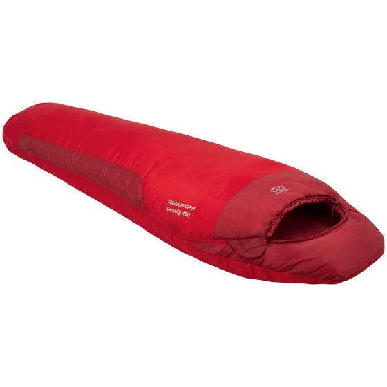 Highlander Serenity 450 Mumienschlafsack - Rot