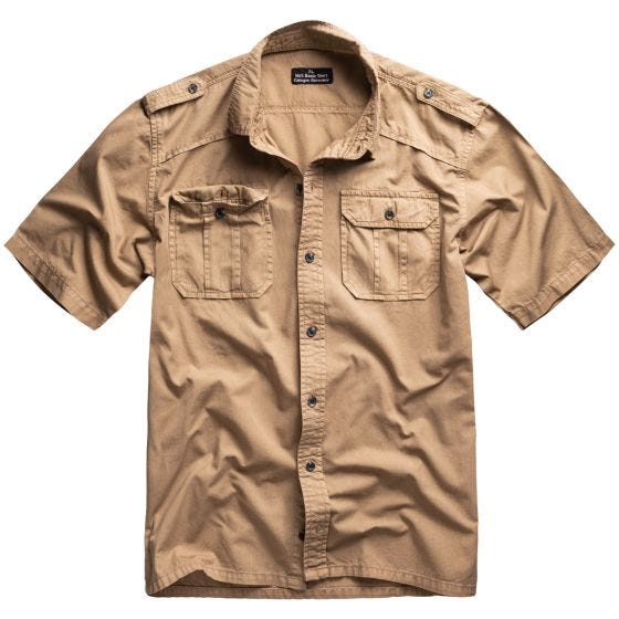 Surplus M65 Basic Kurzarmhemd - Beige
