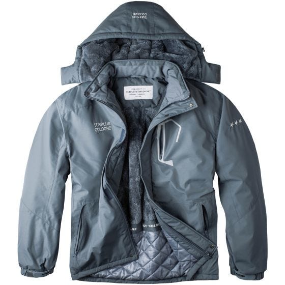 Surplus Stars Jacke Grau