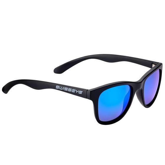 Swiss Eye Kanjo Flex 1 Sonnenbrille - Getönte BW Revo-Linse / Schwarz-Matt-Rahmen