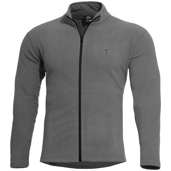 TAC MAVEN ELK Fleece-Pullover - Wolf Grey/Schwarz