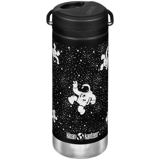 Klean Kanteen TKWide 355ml Thermosflasche Twist Cap w/Straw - Astronauts