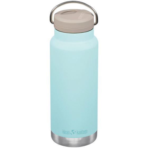 Klean Kanteen TKWide 946 ml Isolierte Trinkflasche mit Twist Cap w/Straw - Blue Tint