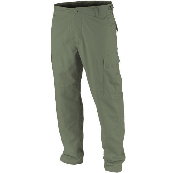 Teesar BDU Hose Ripstop Ausgewaschenes Oliv