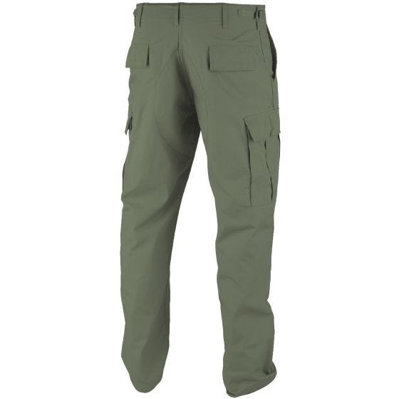 Teesar BDU Hose Ripstop Ausgewaschenes Oliv