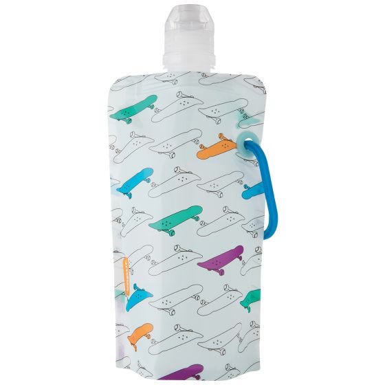 Vapur Kids Flasche 400 ml - Skateboards