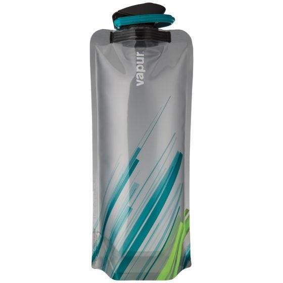 Vapur Wide Mouth Flasche 1 L - Grau