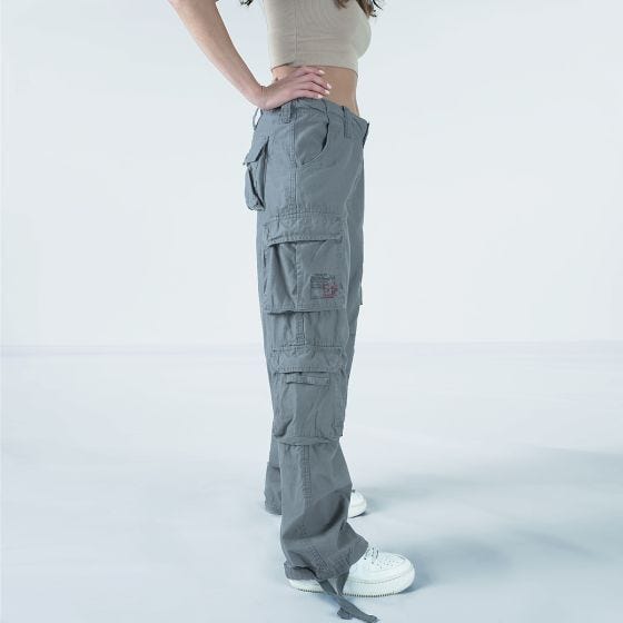 Surplus Airborne Vintage Hose Damen - Grau