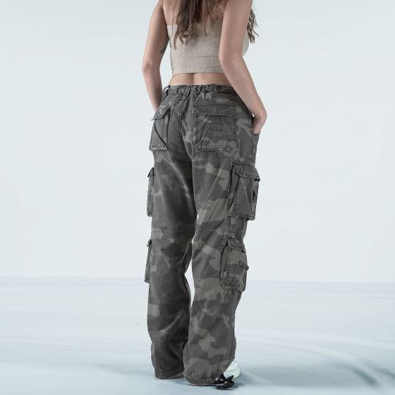 Surplus Airborne Vintage Hose Damen - Black Camo