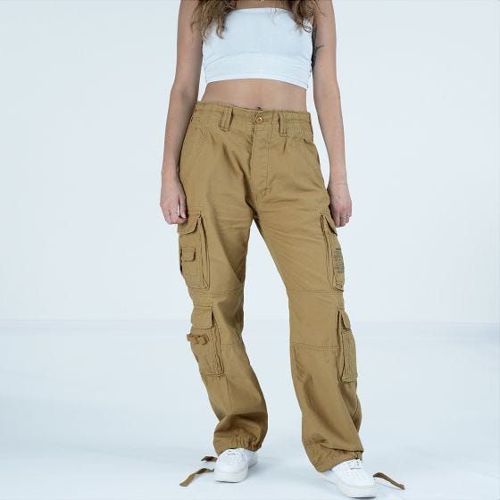 Brandit Pure Vintage Hose Damen - Beige