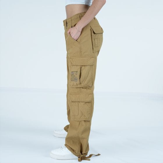 Brandit Pure Vintage Hose Damen - Beige