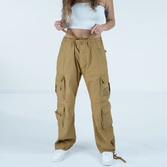 Brandit Pure Vintage Hose Damen - Beige
