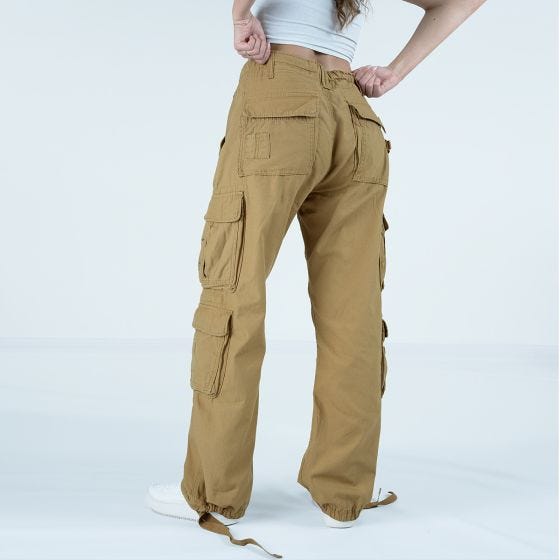Brandit Pure Vintage Hose Damen - Beige