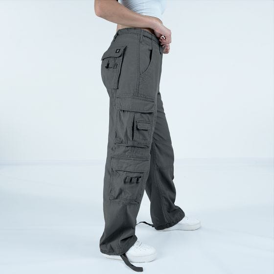 Brandit Pure Vintage Hose Damen - Anthrazit