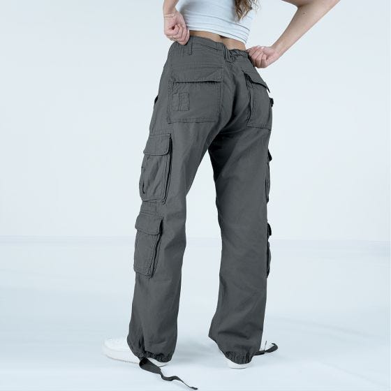 Brandit Pure Vintage Hose Damen - Anthrazit