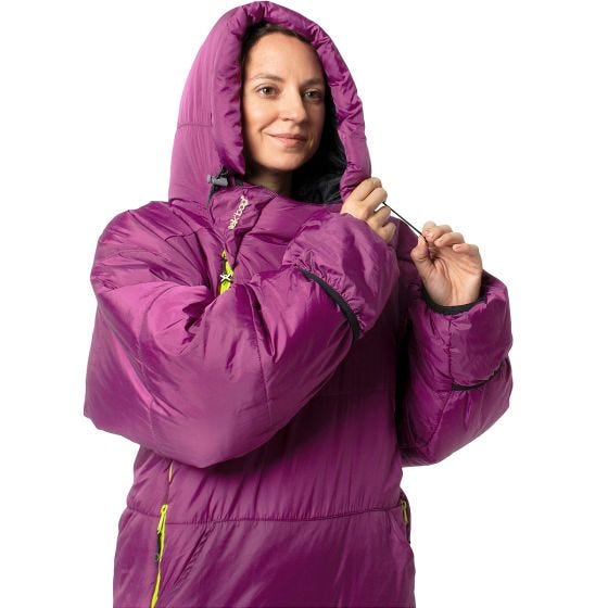 Selk'bag Original 6G Schlafsackanzug - Violet Evening