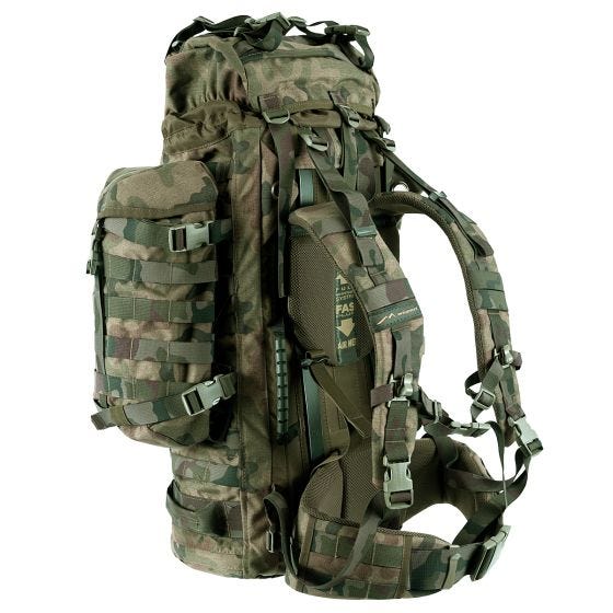 Wisport Wildcat Rucksack 65 L - PL Woodland