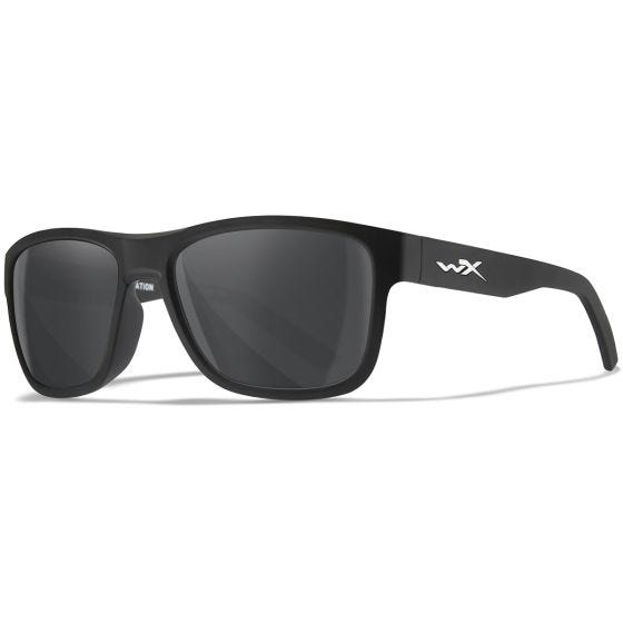 Wiley X WX Ovation Brille - Grau Lenses / in Mattschwarz Frame